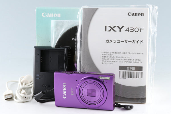Canon IXY 430F Digital Camera With Box #45749L3
