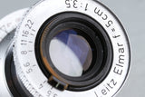 Leica Leitz Elmar 50mm F/3.5 Lens for L39 #45767T