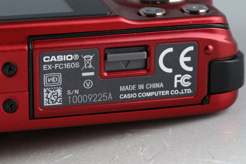 Casio Exilim EX-FC160S Digital Camera #45800M2 – IROHAS SHOP