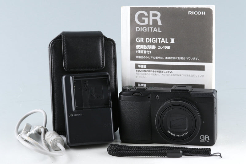 Ricoh GR Digital III Digital Camera #45819E3