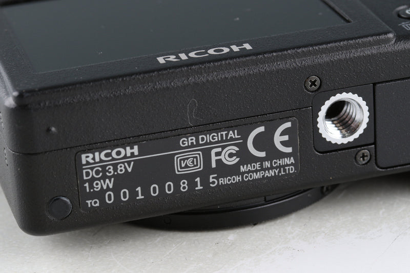 Ricoh GR Digital Camera #45820D3
