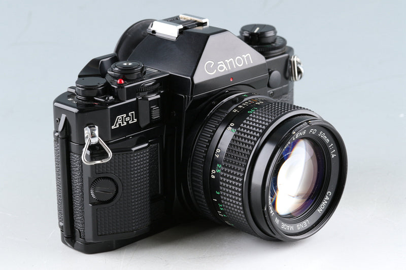 Canon A-1 35mm SLR Film Camera + FD 50mm F/1.4 Lens #45832D4