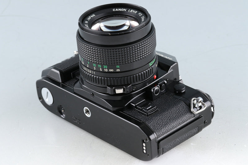 Canon A-1 35mm SLR Film Camera + FD 50mm F/1.4 Lens #45832D4
