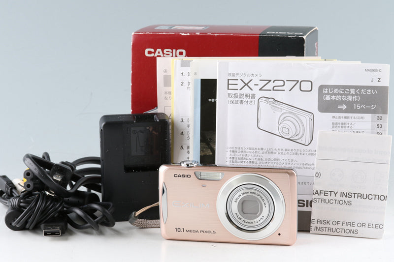 Casio Exilim EX-Z270 Digital Camera With Box #45837L7