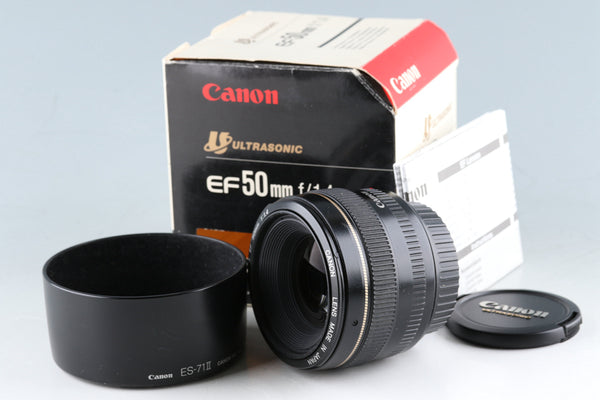 Canon EF 50mm F/1.4 USM Lens With Box #45849L3
