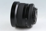 Contax Carl Zeiss Distagon T* 18mm F/4 AEG Lens for CY Mount #45867H22
