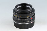 Leica Leitz Summicron-R 50mm F/2 3-Cam Lens for Leica R #45901T