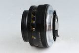 Leica Leitz Summicron-R 50mm F/2 3-Cam Lens for Leica R #45901T