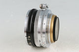 Nikon W-NIKKOR・C 35mm F/1.8 Lens for Leica L39 #45914C1