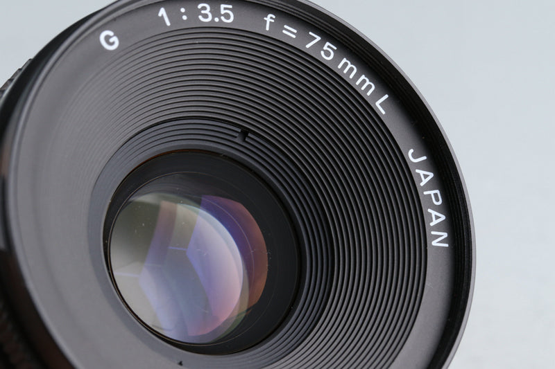 Mamiya New 6 + G 75mm F/3.5 L Lens #45978E1