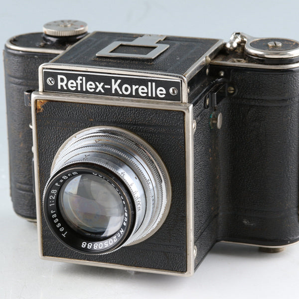 Franz Kochmann Reflex-Korelle + Carl Zeiss Jena Tessar 80mm F/2.8 Lens  #45989D4