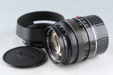 Leica Leitz Summilux 50mm F/1.4 Lens for Leica M #46008T