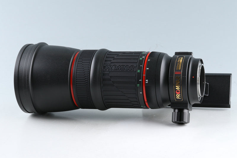 Kowa Prominar 500mm F/5.6 FL Telephoto Lens / Scope + TX10-C 1.0X ...