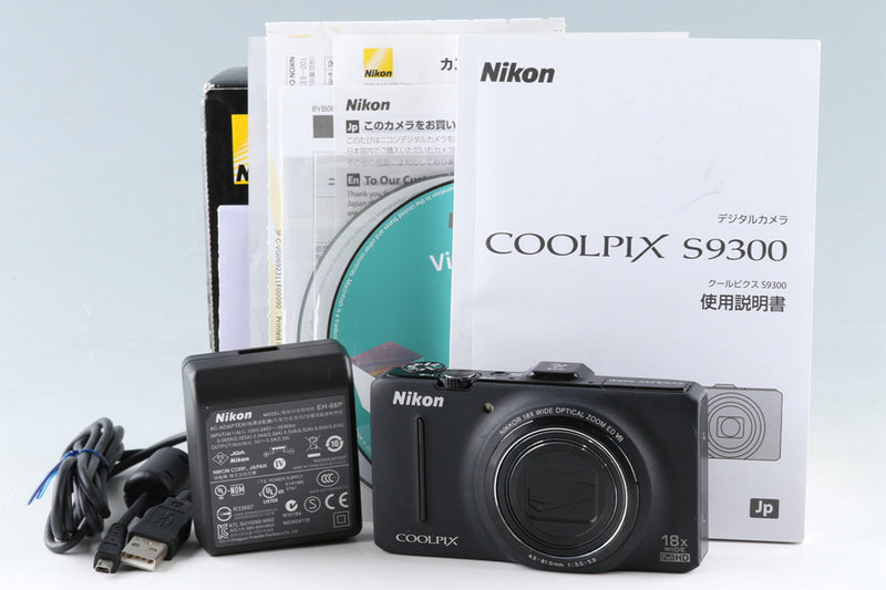 Nikon Coolpix S9300 Digital Camera With Box #46059L4