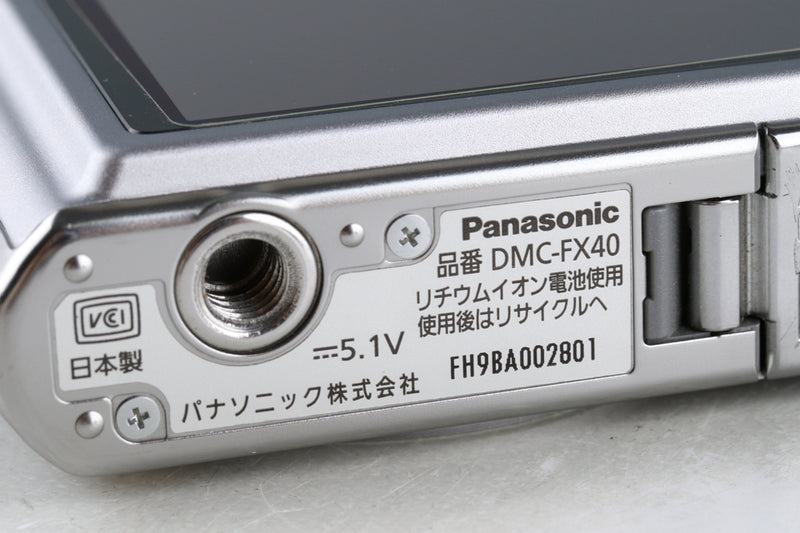Panasonic Lumix DMC-FX40 Digital Camera With Box #46063L8