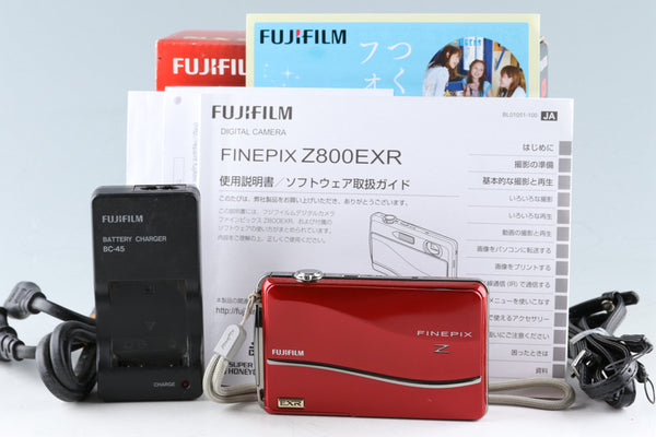 Fujifilm Finepix Z800 EXR Digital Camera With Box #46078L7