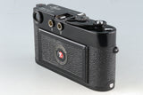 Leica Leitz M3 Black Paint 35mm Rangefinder Film Camera #46085K
