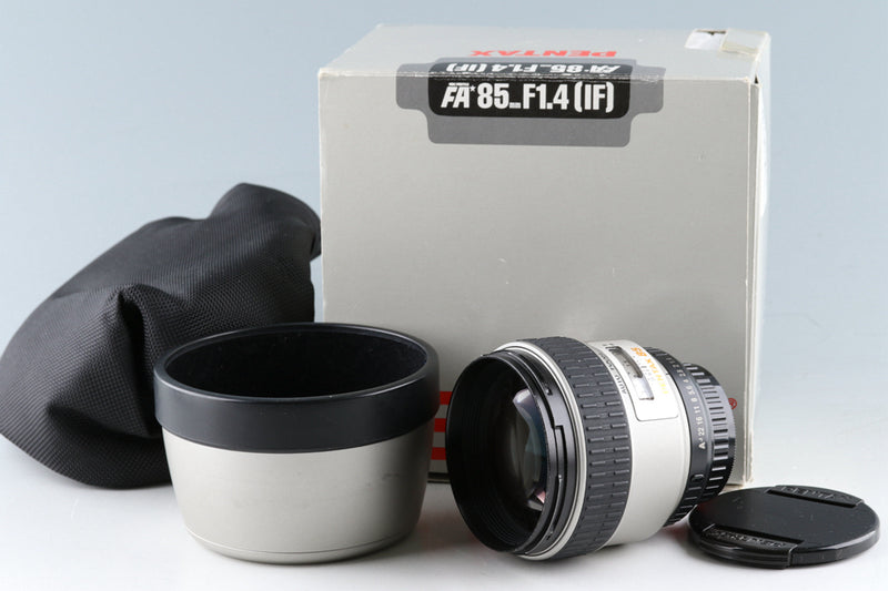 SMC Pentax-FA 85mm F/1.4 IF Lens for Pentax K Mount With Box #46135L10