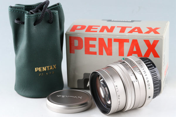 SMC Pentax-FA 77mm F/1.8 Limited Lens for Pentax K Mount With Box #46136L8