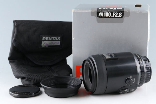 SMC Pentax-FA 100mm F/2.8 Macro Lens for Pentax K Mount With Box #46138L8