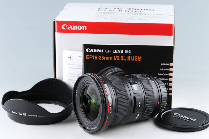 Canon EF Zoom 16-35mm F/2.8 L II USM Lens With Box #46149L3