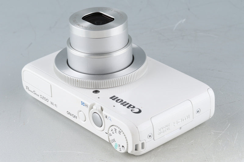 Canon デジタルカメラ PowerShot S200(ホワイト)