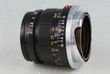 Leica Leitz Summicron 50mm F/2 Black Paint Lens for Leica M CLA By Kanto Camera #46199T