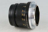 Leica Leitz Summicron 50mm F/2 Black Paint Lens for Leica M CLA By Kanto Camera #46199T