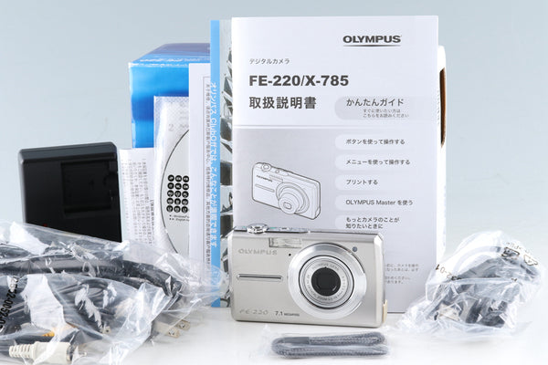 Olympus Camedia FE-220 Digital Camera With Box #46254L7