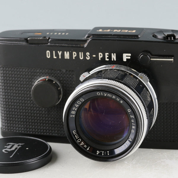 Olympus Pen-FT Black + G. Zuiko Auto-S 40mm F/1.4 Lens #46264D4