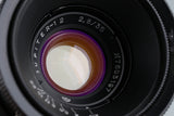 Jupiter-12 35mm F/2.8 Lens for Contax C, Nikon S #46268C1
