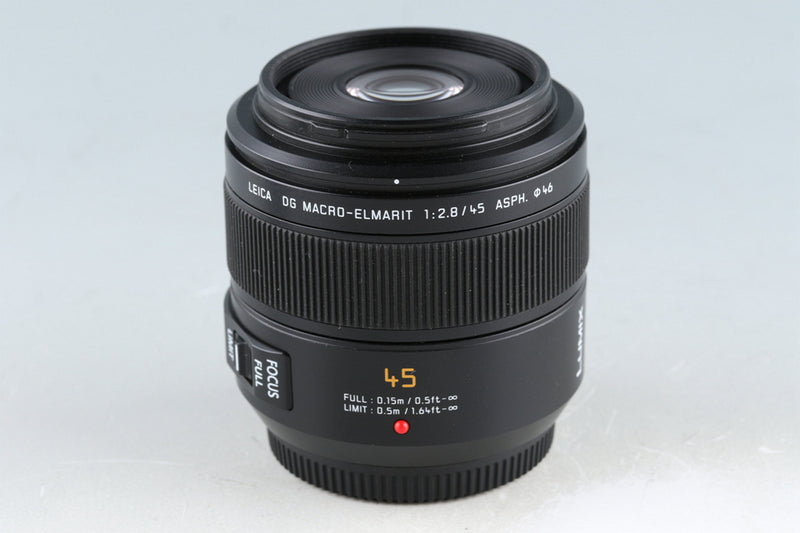 Panasonic Lumix Leica DG Macro-Elmarit 45mm F/2.8 ASPH. Lens for M4/3 #46286F5