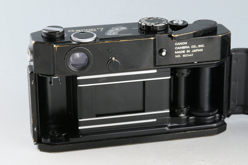 Canon 7 35mm Rangefinder Film Camera Original Black Paint + 50mm F 