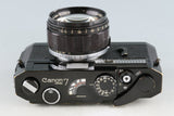 Canon 7 35mm Rangefinder Film Camera Original Black Paint + 50mm F/1.2 Lens #46294E6