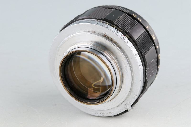 Canon 7 35mm Rangefinder Film Camera Original Black Paint + 50mm F/1.2 Lens #46294E6