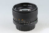 Contax Carl Zeiss Planar T* 50mm F/1.4 MMJ Lens for CY Mount #46321A2