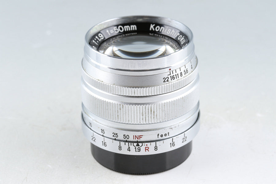 Konishiroku Hexanon 50mm F/1.9 Lens for Leica L39 #46353C1 – IROHAS SHOP