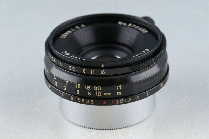 Avenon MC 28mm F/3.5 Lens With Box for Leica L39 #46355L8