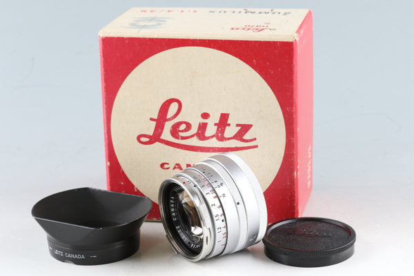 Leica Leitz Summilux 35mm F/1.4 Lens for Leica M With Box #46367T