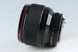 Canon FD 85mm F/1.2 L Lens #46380F5
