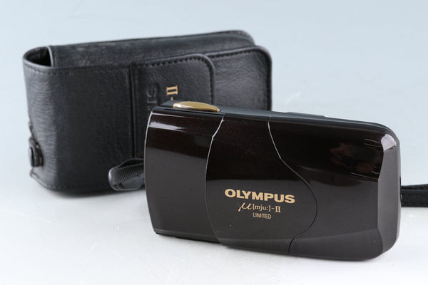 Olympus μ-II Limited 35mm Point & Shoot Film Camera #46450D3