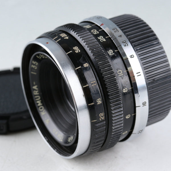 Sankyo Koki W-Komura 35mm F/3.5 Lens for Leica L39 #46526C1