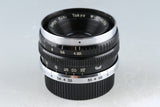 Sankyo Koki W-Komura 35mm F/3.5 Lens for Leica L39 #46526C1