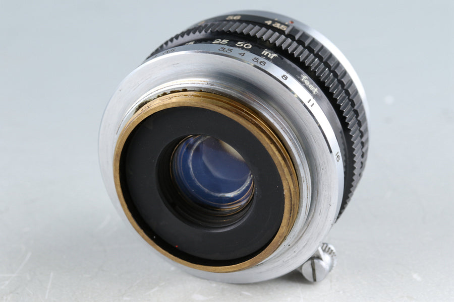 Sankyo Koki W-Komura 35mm F/3.5 Lens for Leica L39 #46526C1 – IROHAS SHOP