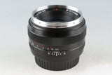 Carl Zeiss Planar T* 50mm F/1.4 ZE Lens for Canon #46582G21