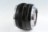 Carl Zeiss Planar T* 50mm F/1.4 ZE Lens for Canon #46622F4