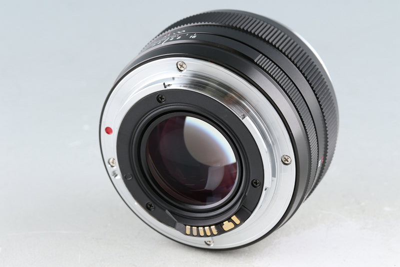 Carl Zeiss Planar T* 50mm F/1.4 ZE Lens for Canon #46623F4