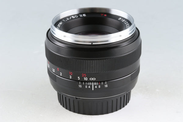 Carl Zeiss Planar T* 50mm F/1.4 ZE Lens for Canon #46628G42