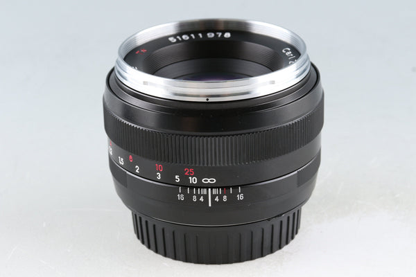 Carl Zeiss Planar T* 50mm F/1.4 ZE Lens for Canon #46629G42