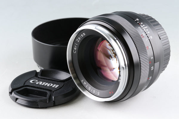Carl Zeiss Planar T* 50mm F/1.4 ZE Lens for Canon #46631G42